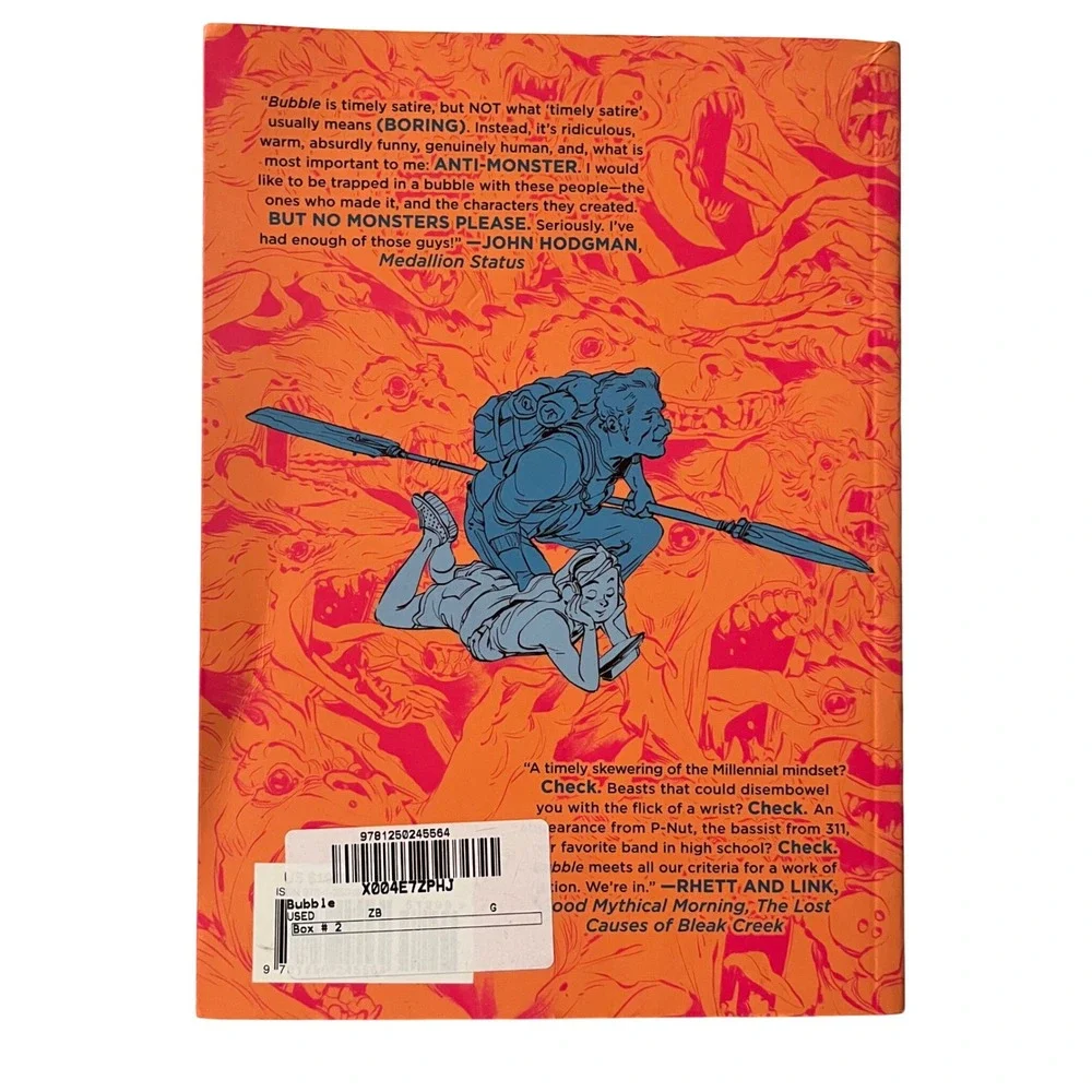 Bubble by Jordan Morris and Sarah Morgan Graphic Novel Based on‎ Podcast